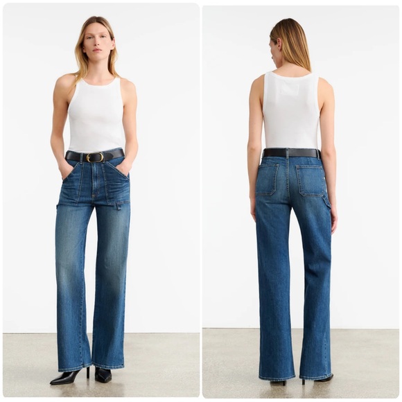 Nili Lotan Denim - Nili Lotan Quentin Jeans Classic Wash Blue Size 27